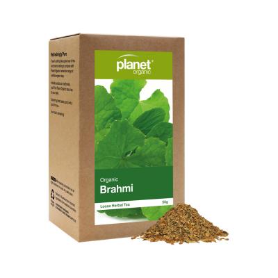 Planet Organic Organic Herbal Tea Brahmi Loose Leaf 50g